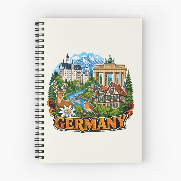 Item preview, Germany - Cultural Heritage and Landmarks designed and sold by Myra365Art.