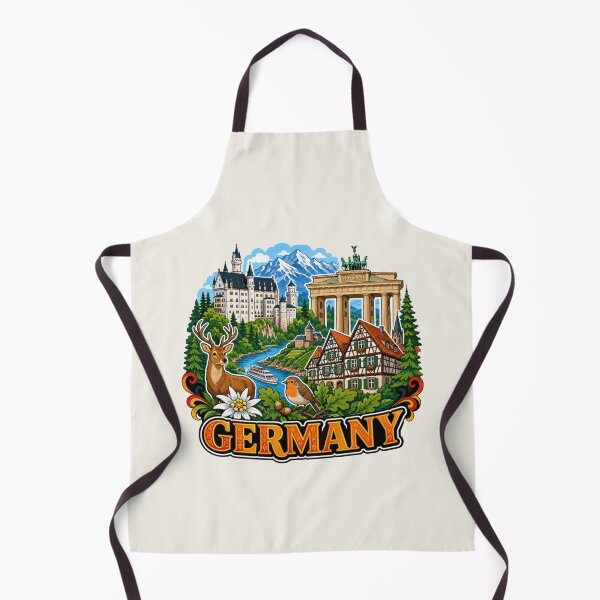 Item preview, Germany - Cultural Heritage and Landmarks designed and sold by Myra365Art.