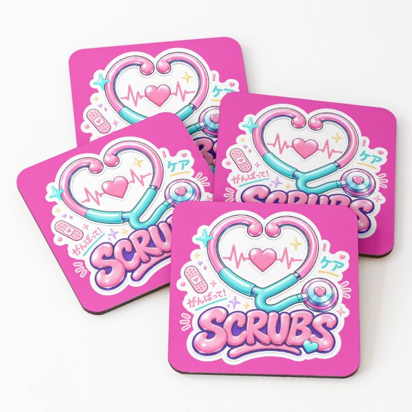 Item preview, Scrubs Sacred Heart Logo Classic TV Series version eight designed and sold by killem667.