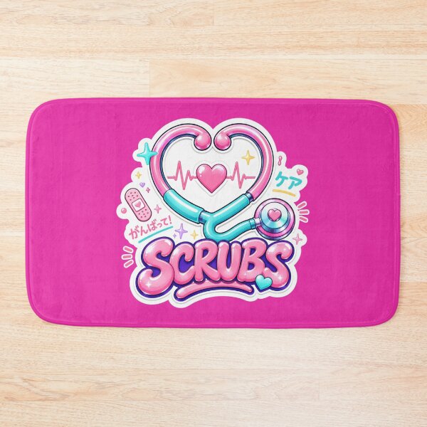 Item preview, Scrubs Sacred Heart Logo Classic TV Series version eight designed and sold by killem667.