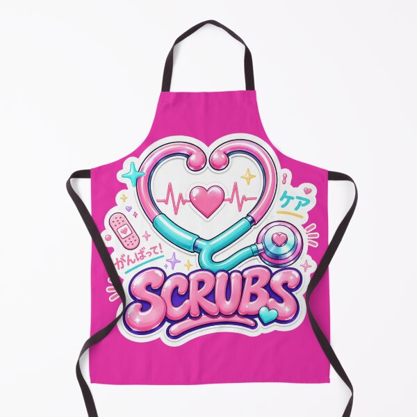 Item preview, Scrubs Sacred Heart Logo Classic TV Series version eight designed and sold by killem667.