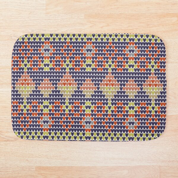 Artikelvorschau, Retro-geometrisches Fair-Isle-Strickmuster für einen Pullover entworfen und verkauft von Aumpuk.