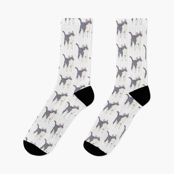 Item preview, Meow Cute Tuxedo Cat Curious Look Illustration designed and sold by OrangeCc.