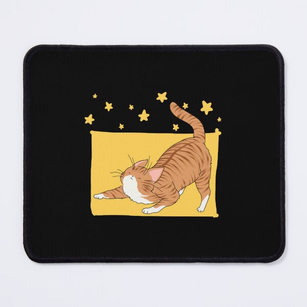 Item preview, Cat Stretching Cute Orange Tabby Yoga Pose Design designed and sold by OrangeCc.