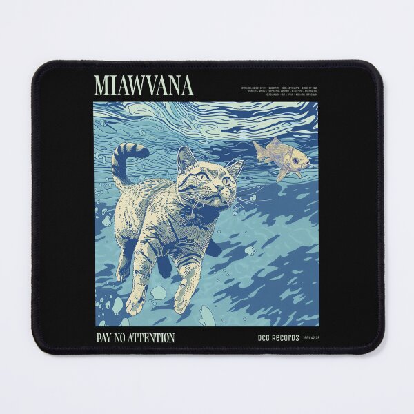 Item preview, MIAWVANA NIRVANA Parody designed and sold by WolfmanProphecy.