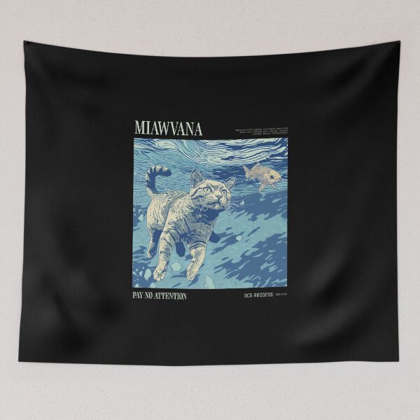 Item preview, MIAWVANA NIRVANA Parody designed and sold by WolfmanProphecy.