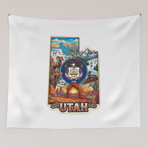 Item preview, Utah designed and sold by FunFitsFactory.