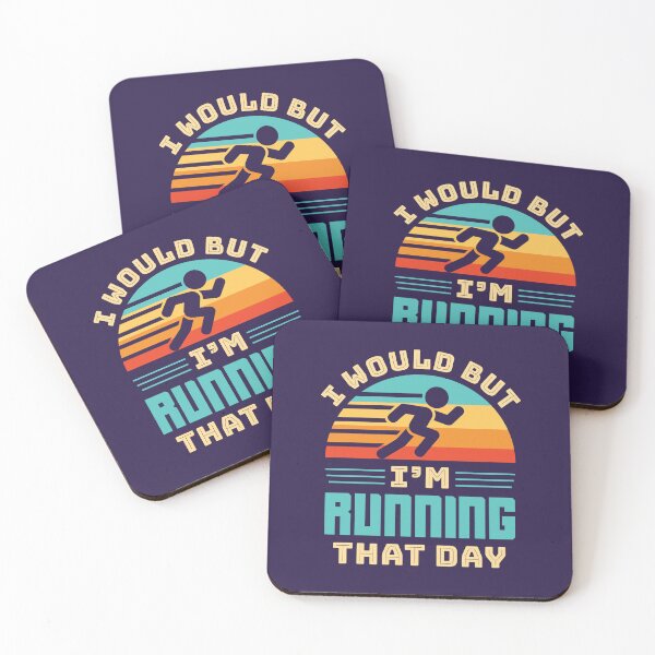 Item preview, I Would But I'm Running That Day Funny Runner designed and sold by jaygo.