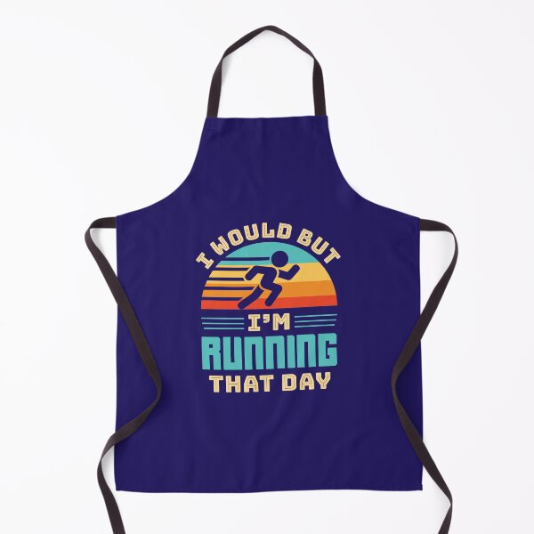 Item preview, I Would But I'm Running That Day Funny Runner designed and sold by jaygo.
