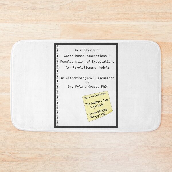 Item preview, Dr Ryland Grace Thesis designed and sold by Catt's Creations.