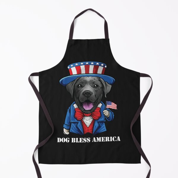 Item preview, Black Labrador Retriever Dog Bless America black lab designed and sold by whyitsme.