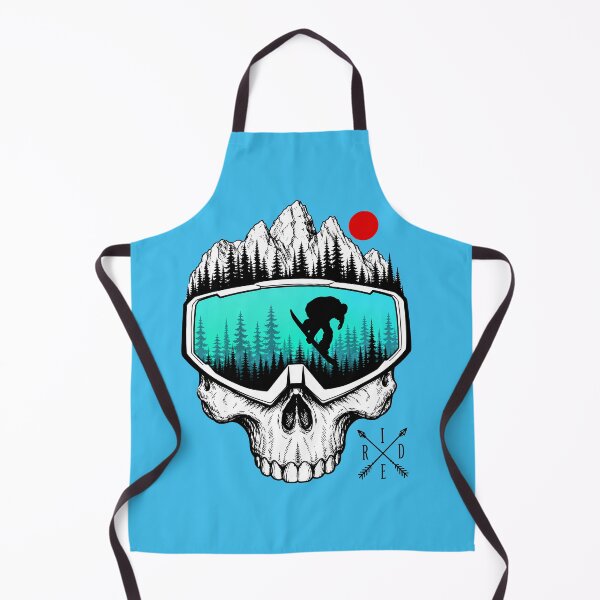 Item preview, Snowboard Skull designed and sold by NoThoughtsCat.