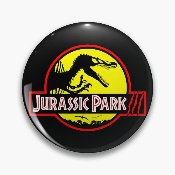 Item preview,  yellow retro logo spinosaurus jurassic logo 2001  designed and sold by Blck-Acid-Devil.