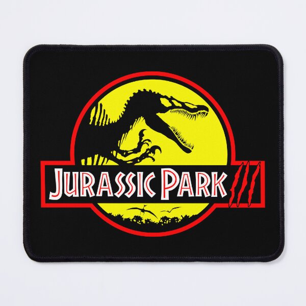 Item preview, yellow retro logo spinosaurus jurassic logo 2001 designed and sold by Blck-Acid-Devil.