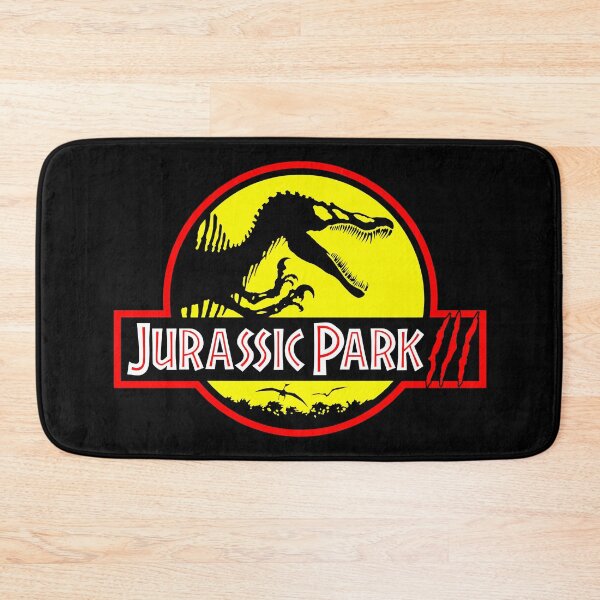 Item preview,  yellow retro logo spinosaurus jurassic logo 2001  designed and sold by Blck-Acid-Devil.