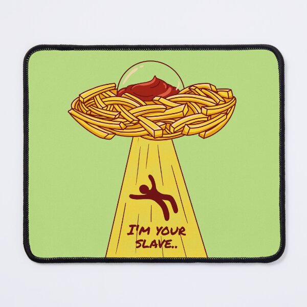 Item preview, French Fries UFO Abduction designed and sold by danhoodstudio.
