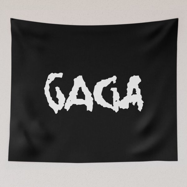 Item preview, lady gaga - mayhem gaga logo (white) designed and sold by tee-red-pod.