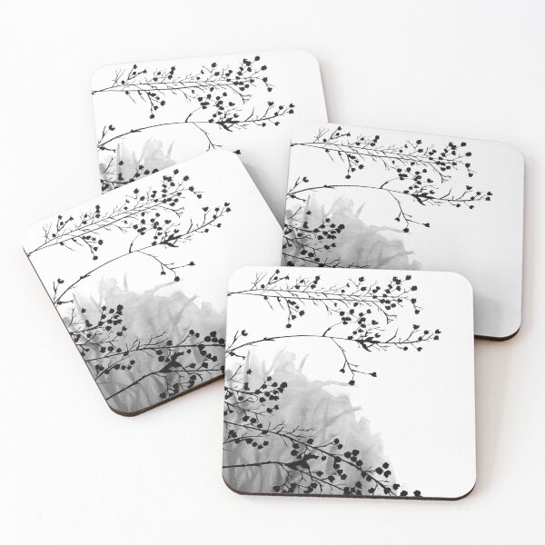 Item preview, Black & White Winter Tree designed and sold by Acadianpurls.