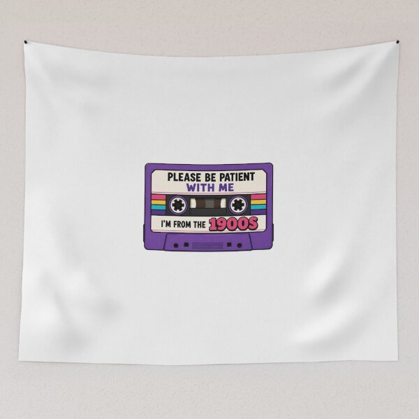 Item preview, Please Be Patient With Me I'm From The 1900s, Vintage Cassette Tape designed and sold by stzl26.
