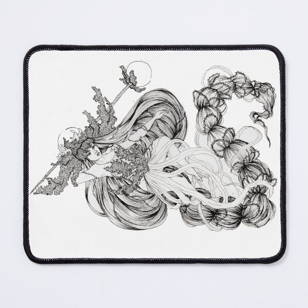 Item preview, Ink Drawing Sea Witch designed and sold by TheMuseMirage.