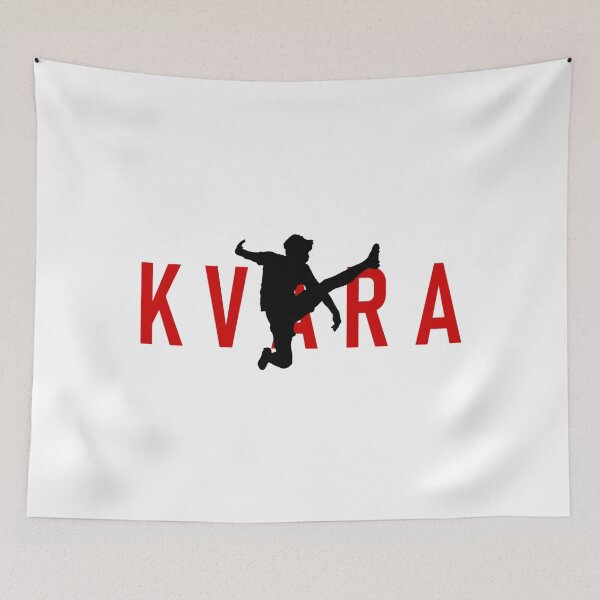 Item preview, kvara jordan logo designed and sold by tee-red-pod.