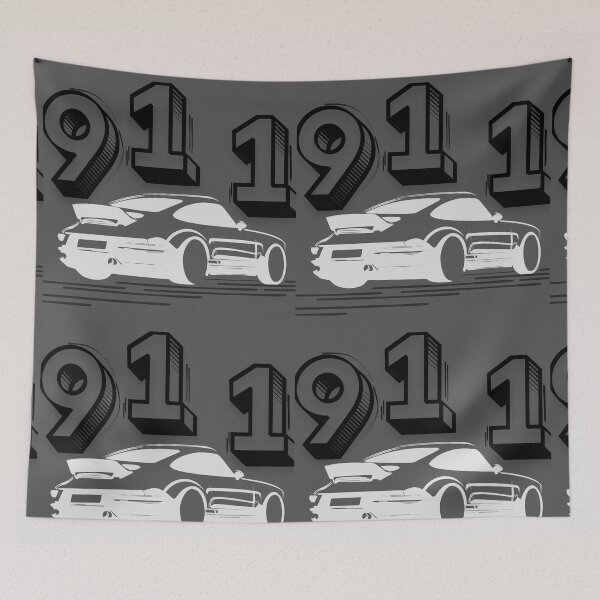 Item preview, Classic Porsche 911 Sports Car Silhouette designed and sold by LifeVectory.