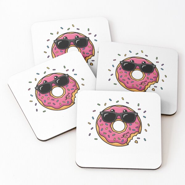 Item preview, Cool Donut With Sunglasses - Funny Donut Meme Art designed and sold by smouzy.