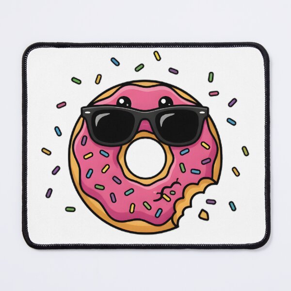 Item preview, Cool Donut With Sunglasses - Funny Donut Meme Art designed and sold by smouzy.