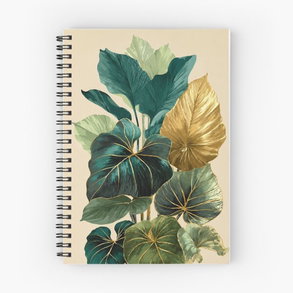 Item preview, Luxury Botanical Emerald Monstera Leaves Illustration designed and sold by bosamji.