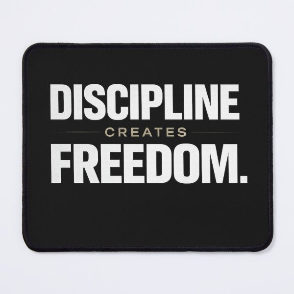 Item preview, Discipline Creates Freedom designed and sold by bolaAura.