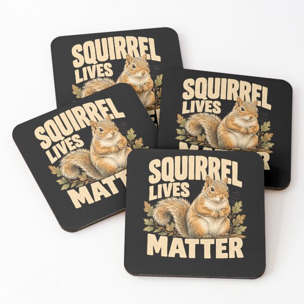 Item preview, Funny Squirrel Lives Matter Wildlife Animal Lover Humor Art designed and sold by elderberry.