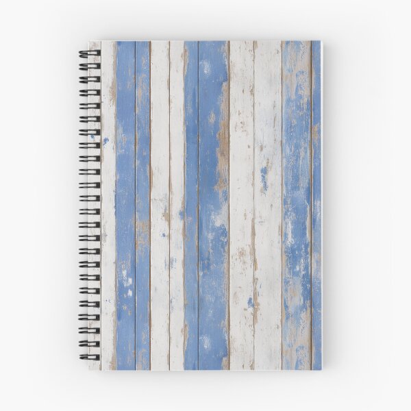 Item preview, Distressed Blue & White Wood Plank Pattern – Rustic Coastal Texture Design designed and sold by Grumpy-Bob.