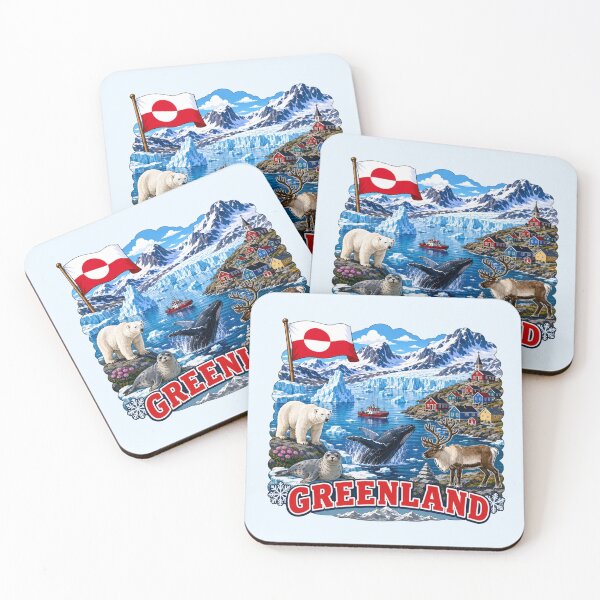 Item preview, Greenland - Icebergs, Wildlife and Arctic Image designed and sold by Myra365Art.