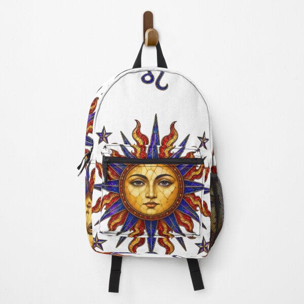 Item preview, Luxury Golden Leo Zodiac Sun Emblem with Celestial Stars designed and sold by WangAew.