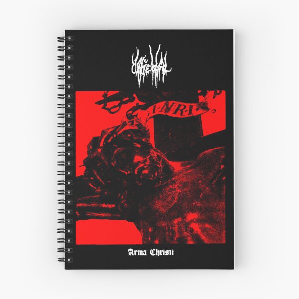 Item preview, Red Sillhouette Black Metal Band designed and sold by HydroSketchy.