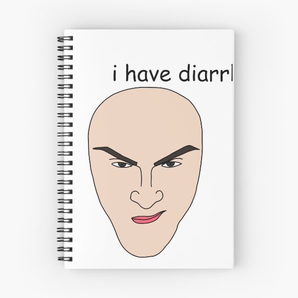 Item preview, “i have diarrhea” evil smirk doodle designed and sold by SlimyFish.