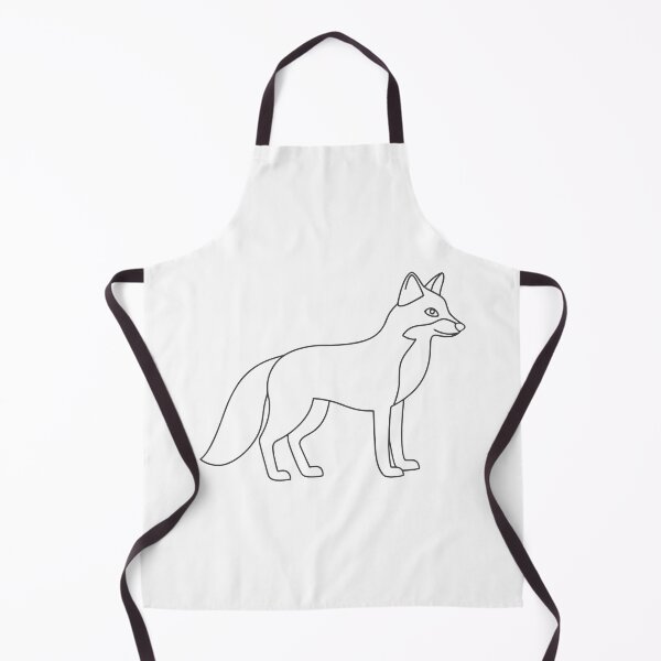 Item preview, Fox Elegant 2 Line Art Gift designed and sold by OneLine Studio.
