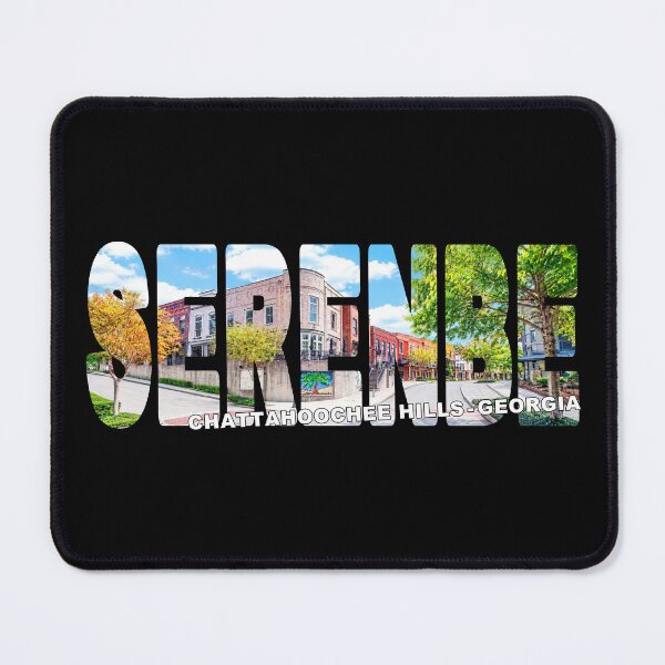 Item preview, SERENBE Chattahoochee Hills Georgia - USA Early Fall Sunny Day Wellness designed and sold by Adam Gormley.