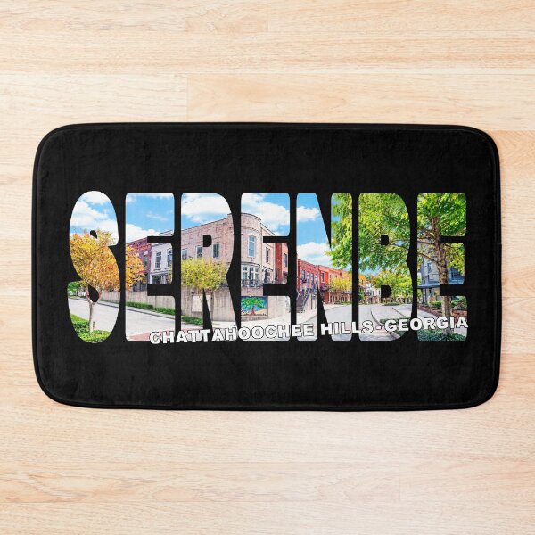 Item preview, SERENBE Chattahoochee Hills Georgia - USA Early Fall Sunny Day Wellness designed and sold by Adam Gormley.