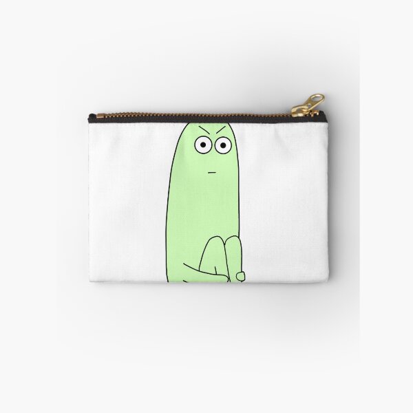 Item preview, angry green blob person doodle  designed and sold by SlimyFish.