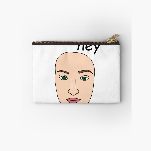 Item preview, “hey” silly doodle sticker designed and sold by SlimyFish.
