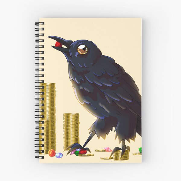 Item preview, Raven Standing in his Riches designed and sold by Cottage in the Woods.