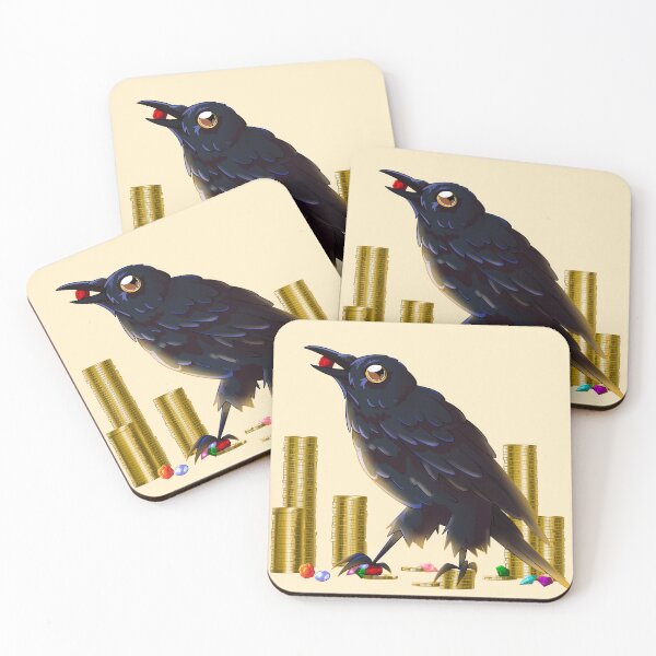 Item preview, Raven Standing in his Riches designed and sold by Cottage in the Woods.