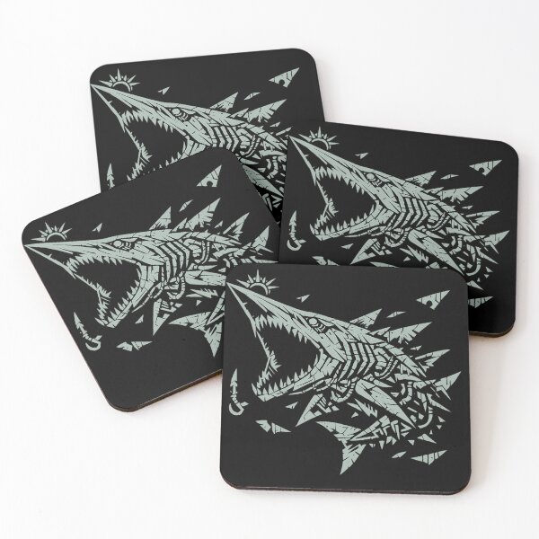 Item preview, Shark Shirt - Minimalist Ocean Art designed and sold by JonelCrafts.