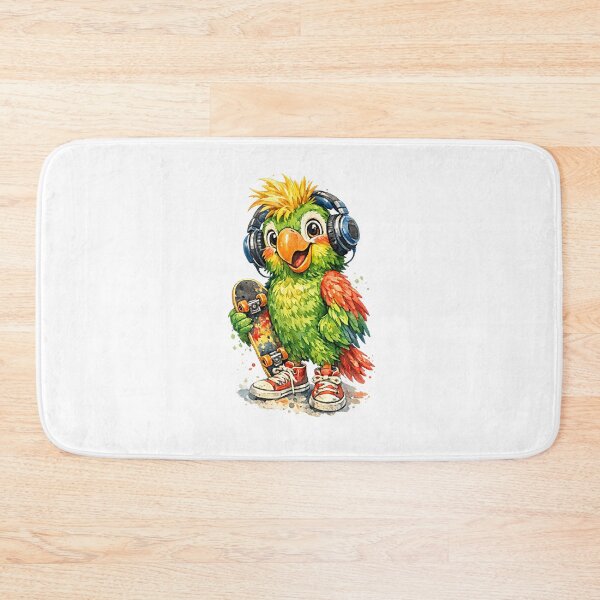 Item preview, funny parrot cartoon funny designed and sold by fuzzyfox.