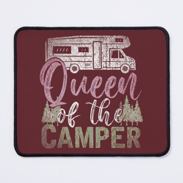 Item preview, Camp Queen Caravan Outdoors Camper Women Girls Campingpng designed and sold by KochoscDesigs.