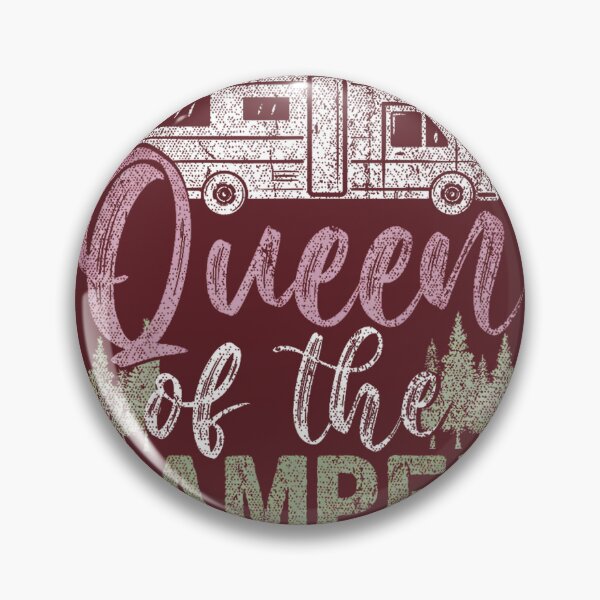 Item preview, Camp Queen Caravan Outdoors Camper Women Girls Campingpng designed and sold by KochoscDesigs.