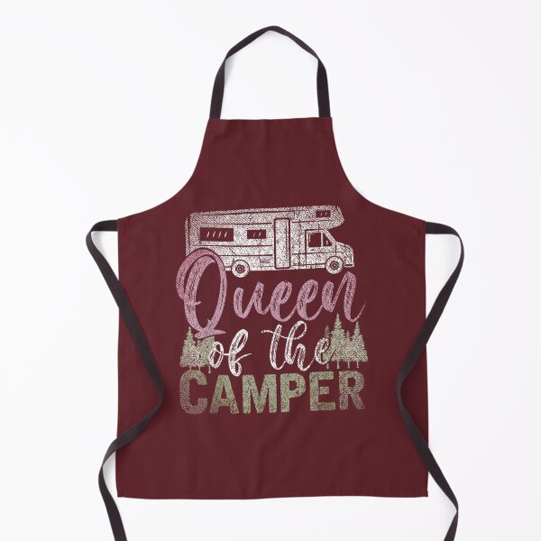 Item preview, Camp Queen Caravan Outdoors Camper Women Girls Campingpng designed and sold by KochoscDesigs.