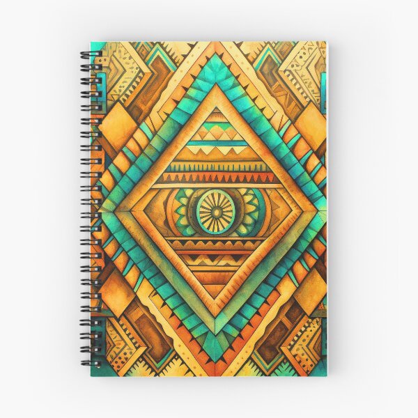 Item preview, Southwestern Native American Seafoam, Orange And Yellow Pattern designed and sold by DEC02.