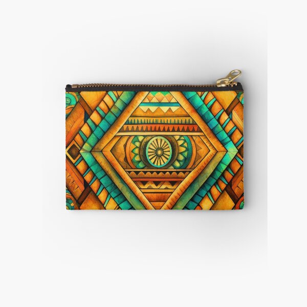 Item preview, Southwestern Native American Seafoam, Orange And Yellow Pattern designed and sold by DEC02.